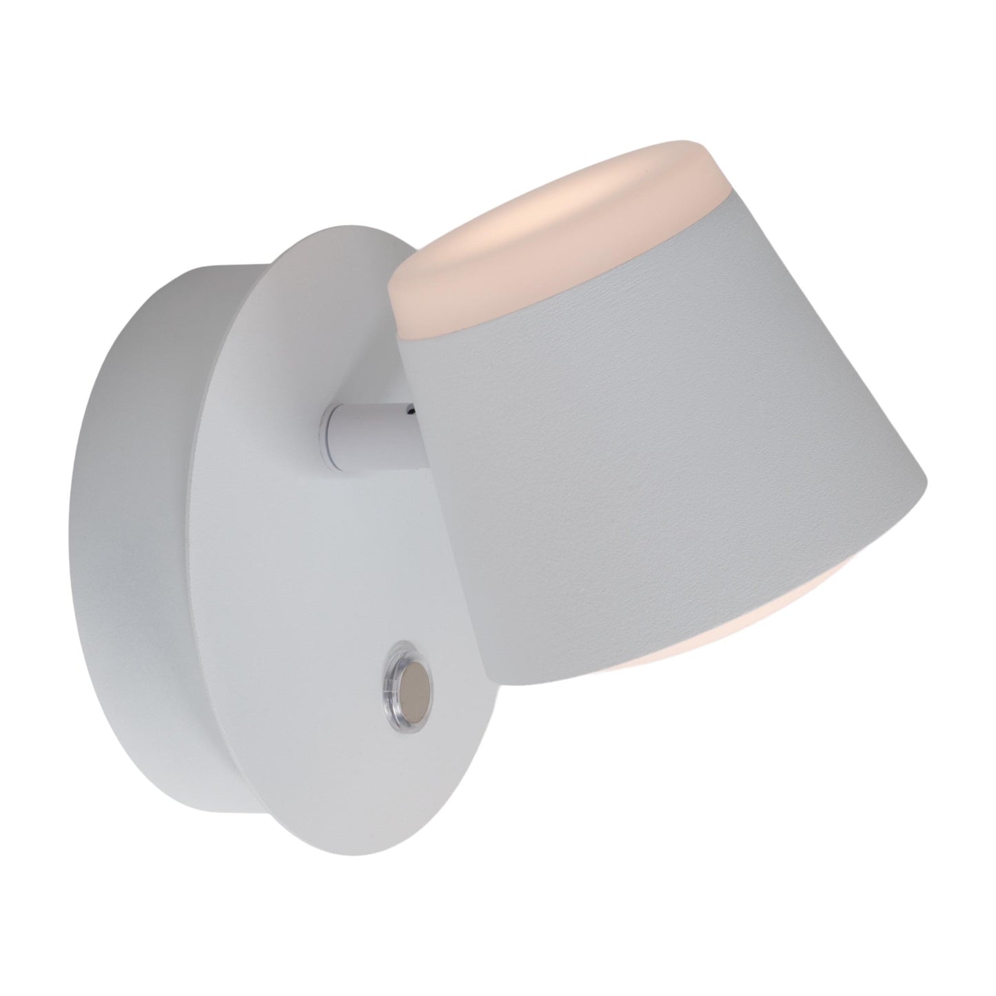 Akku-/Wandleuchte "TONDO" magnetisch weiß