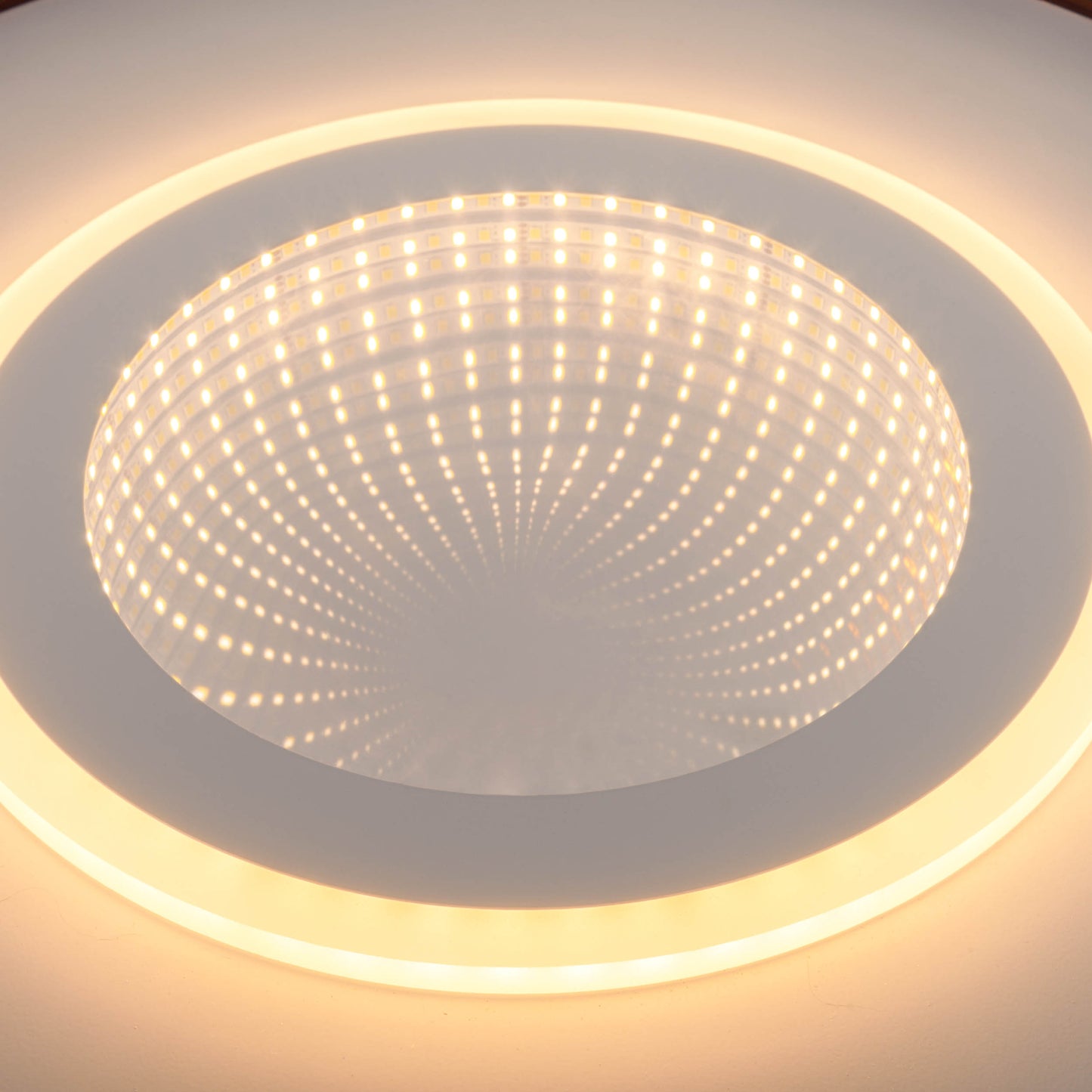 LED / CCT Deckenleuchte 3D-Effekt "REDONA" Ø: 50cm