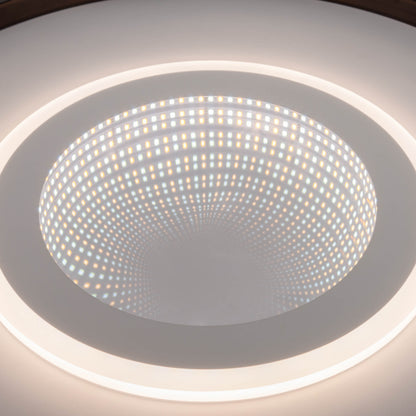 LED / CCT Deckenleuchte 3D-Effekt "REDONA" Ø: 50cm