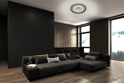 LED / CCT Deckenleuchte 3D-Effekt "REDONA" Ø: 50cm