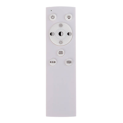 LED / CCT / RGB Deckenleuchte "LIVANA" inkl. Mondstruktur Ø: 50 cm