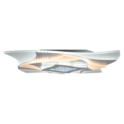 LED / CCT Deckenleuchte "LIORA" 3D-Effekt L/B: 48cm