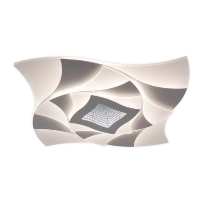 LED / CCT Deckenleuchte "LIORA" 3D-Effekt L/B: 48cm
