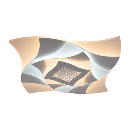 LED / CCT Deckenleuchte "LIORA" 3D-Effekt L/B: 48cm