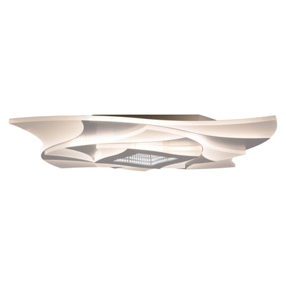 LED / CCT Deckenleuchte "LIORA" 3D-Effekt L/B: 48cm