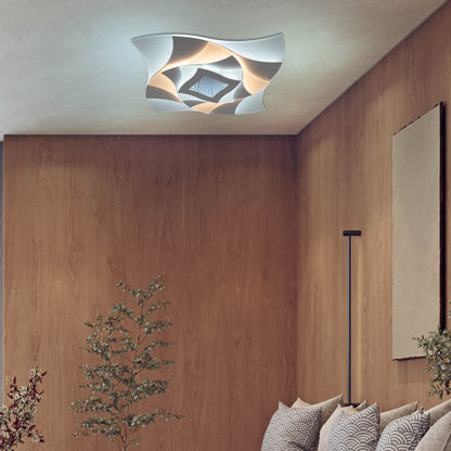 LED / CCT Deckenleuchte "LIORA" 3D-Effekt L/B: 48cm