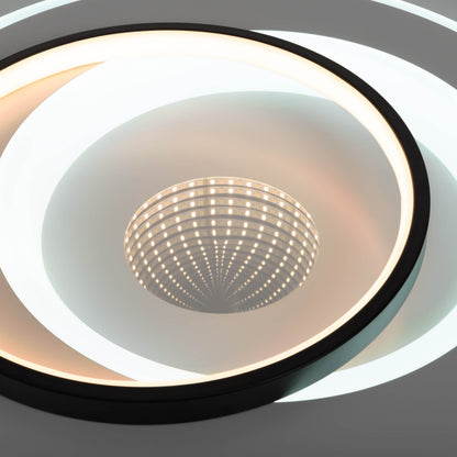 LED / CCT Deckenleuchte "MALEA" 3D-Effekt Ø: 49cm