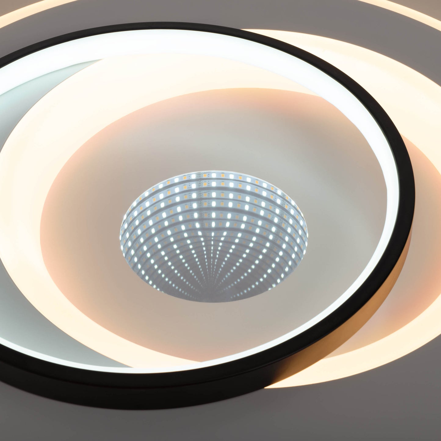 LED / CCT Deckenleuchte "MALEA" 3D-Effekt Ø: 49cm