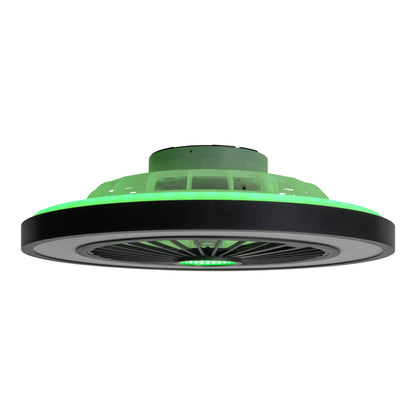 LED CCT / RGB Deckenleuchte "ARIOSO" inkl. Ventilator Ø: 54cm