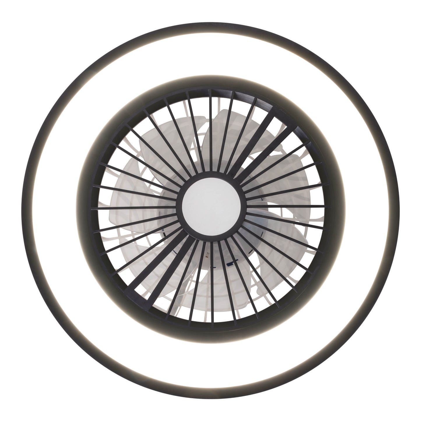 LED CCT / RGB Deckenleuchte "ARIOSO" inkl. Ventilator Ø: 54cm