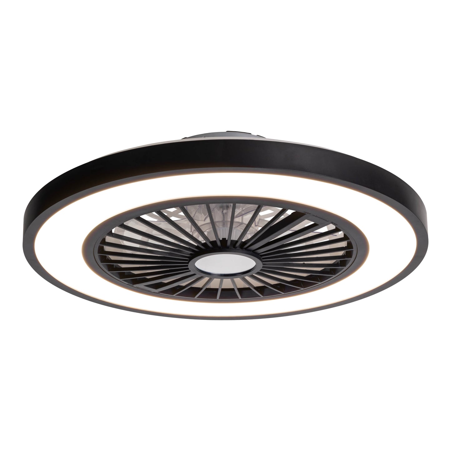 LED CCT / RGB Deckenleuchte "ARIOSO" inkl. Ventilator Ø: 54cm