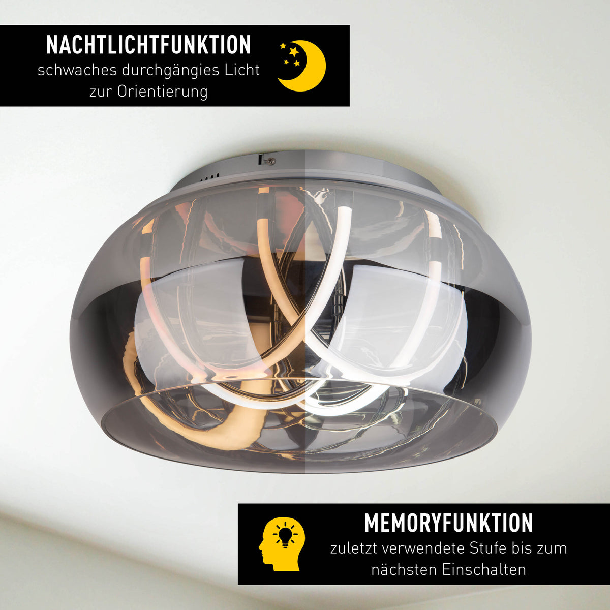 LED Deckenleuchte "MALOU" Ø: 45 cm