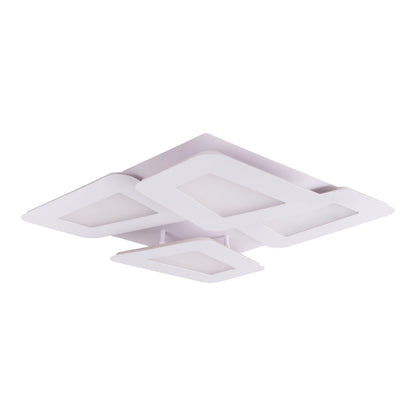 LED / CCT Deckenleuchte "SIMEN" L/B: 48cm weiß
