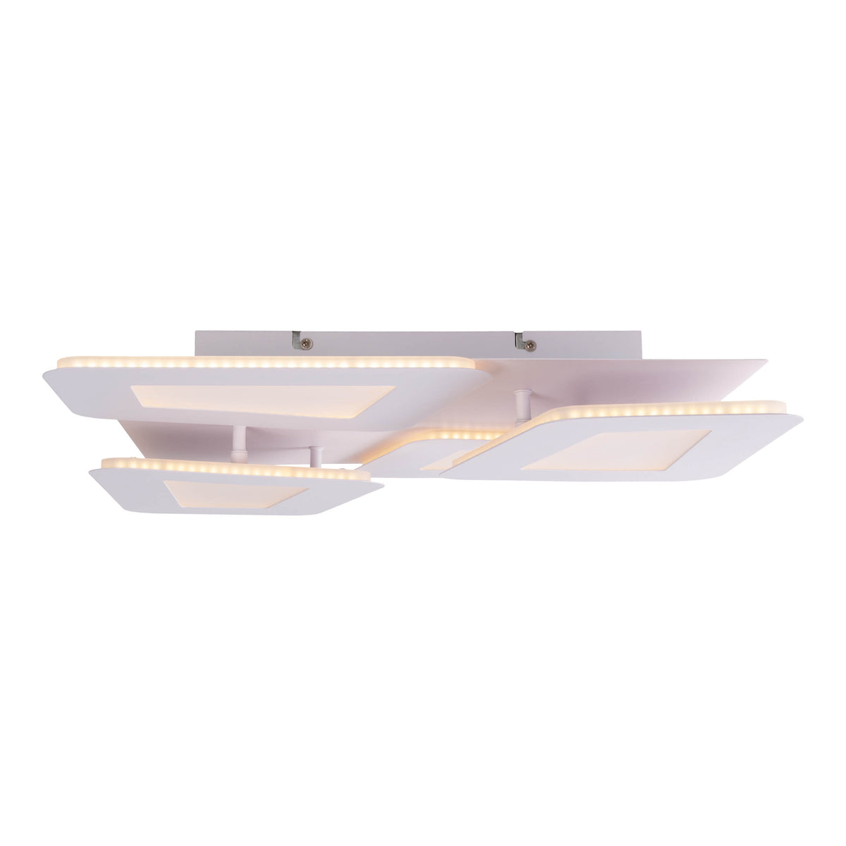 LED / CCT Deckenleuchte "SIMEN" L/B: 48cm weiß