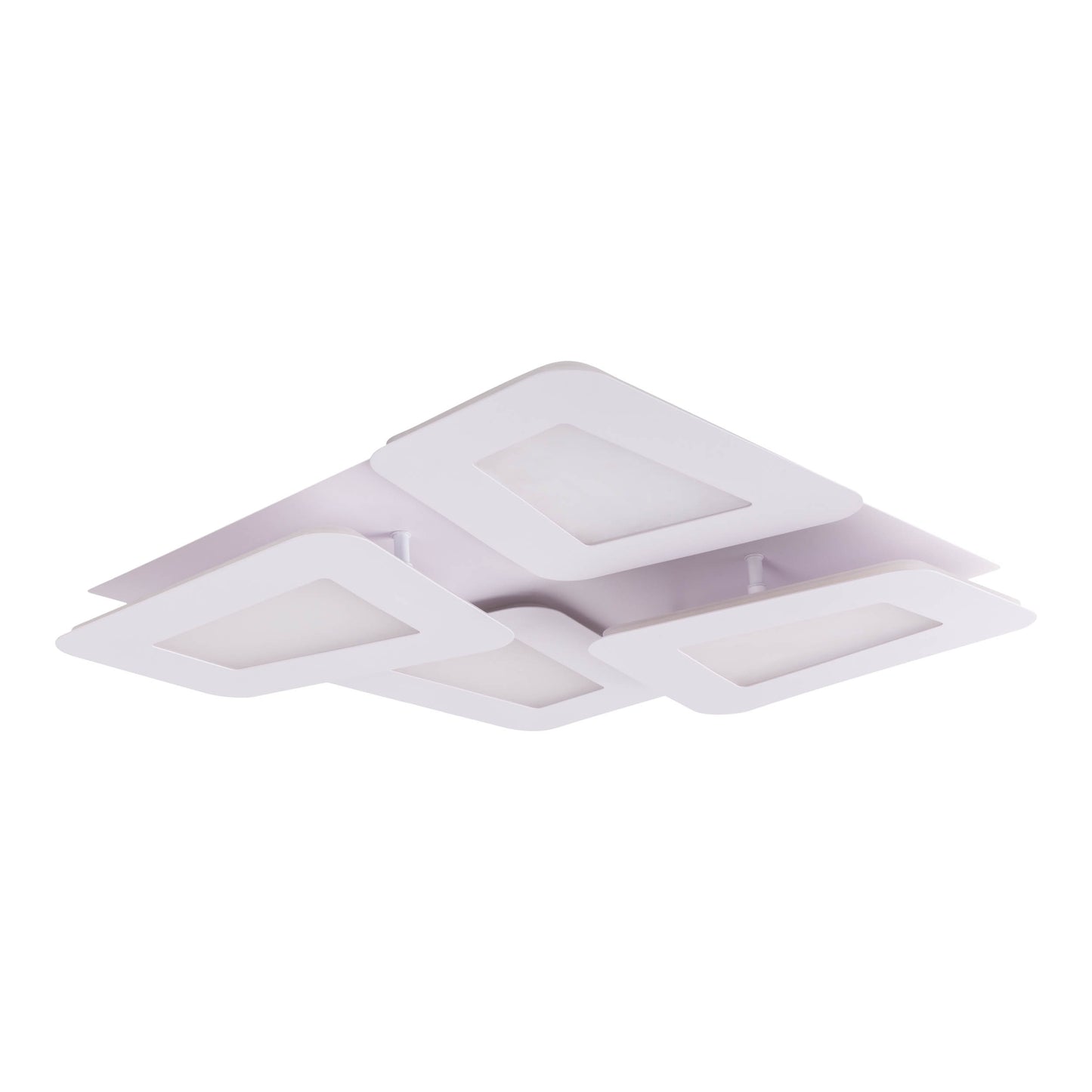 LED / CCT Deckenleuchte "SIMEN" L/B: 48cm weiß