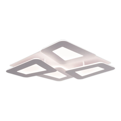 LED / CCT Deckenleuchte "SIMEN" L/B: 48cm weiß