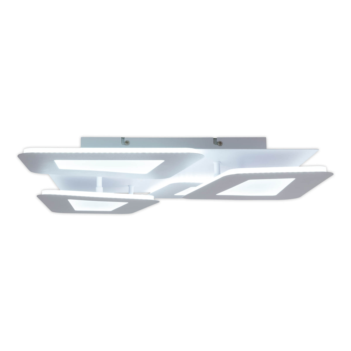 LED / CCT Deckenleuchte "SIMEN" L/B: 48cm weiß