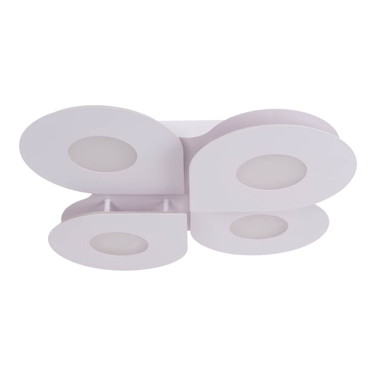 LED / CCT Deckenleuchte "SMILLA" L/B: 50cm weiß