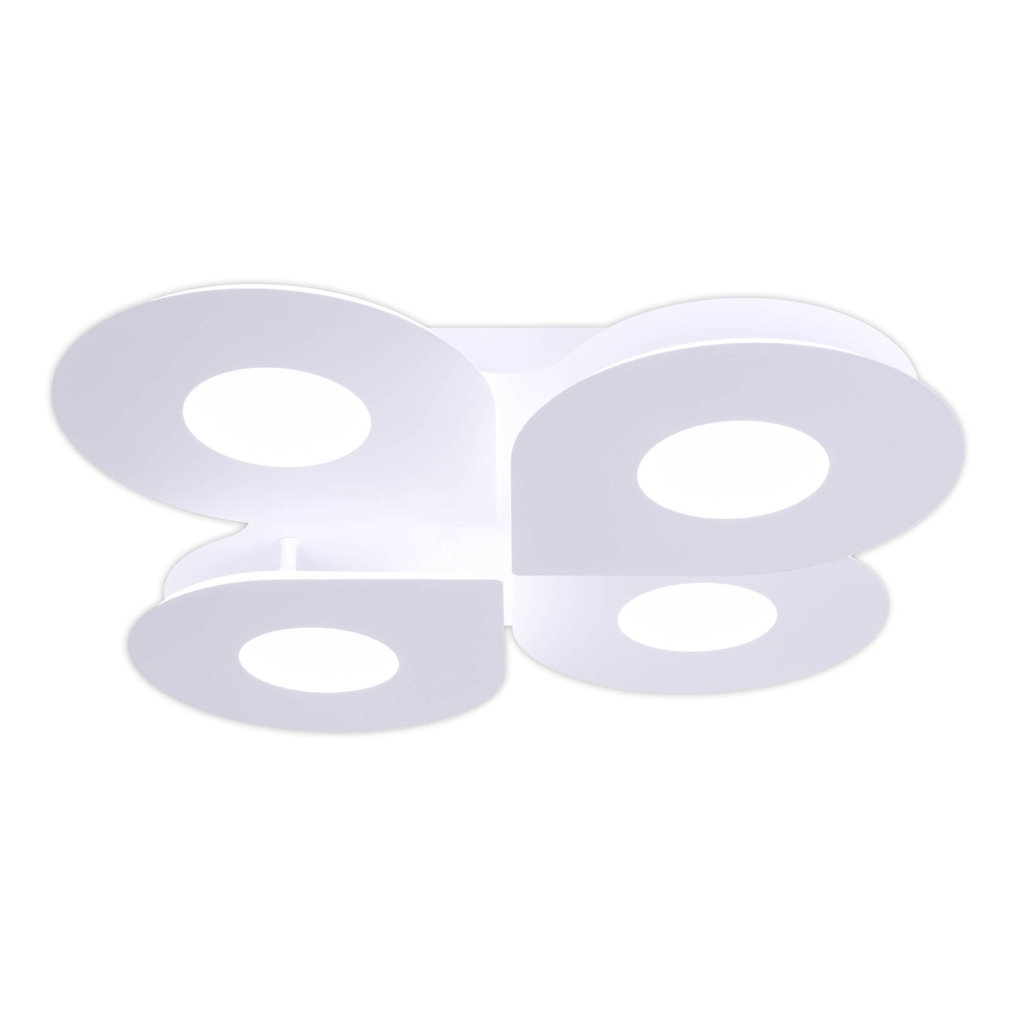 LED / CCT Deckenleuchte "SMILLA" L/B: 50cm weiß