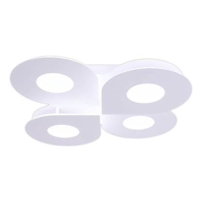 LED / CCT Deckenleuchte "SMILLA" L/B: 50cm weiß