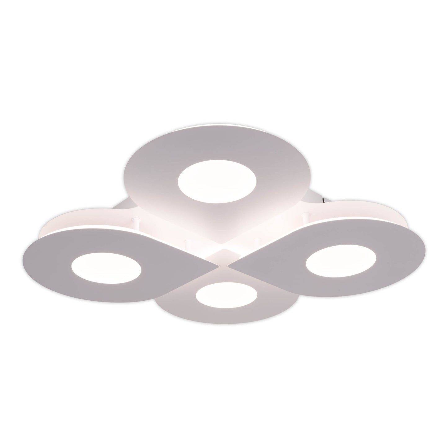 LED / CCT Deckenleuchte "SMILLA" L/B: 50cm weiß