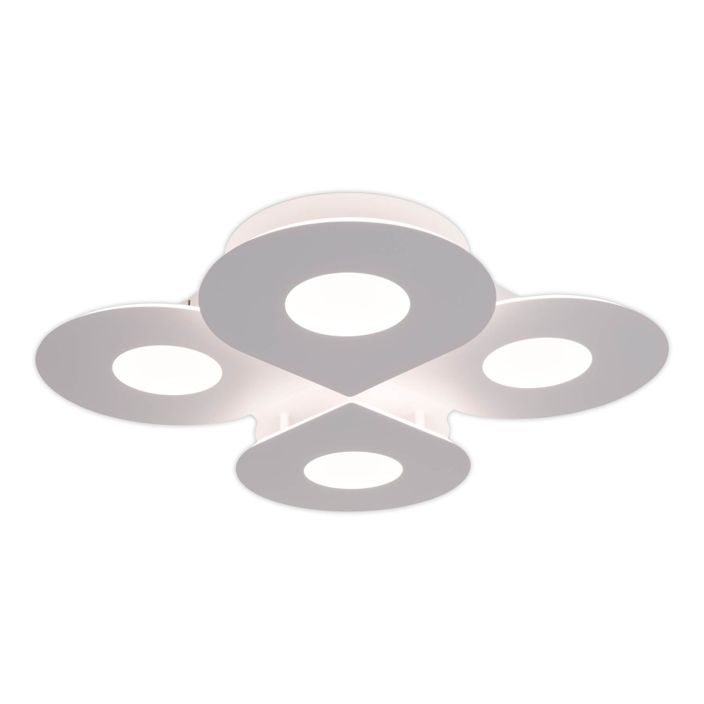 LED / CCT Deckenleuchte "SMILLA" L/B: 50cm weiß