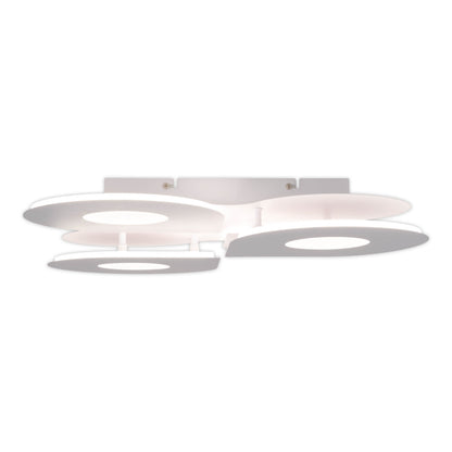 LED / CCT Deckenleuchte "SMILLA" L/B: 50cm weiß