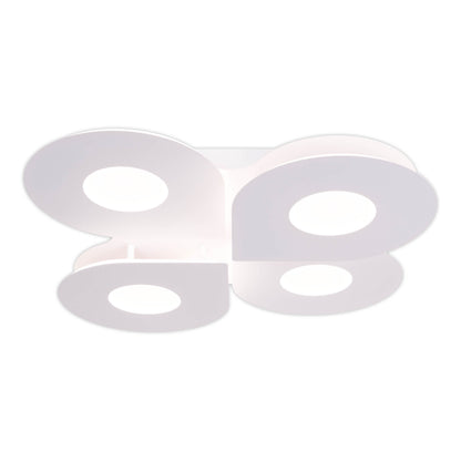 LED / CCT Deckenleuchte "SMILLA" L/B: 50cm weiß