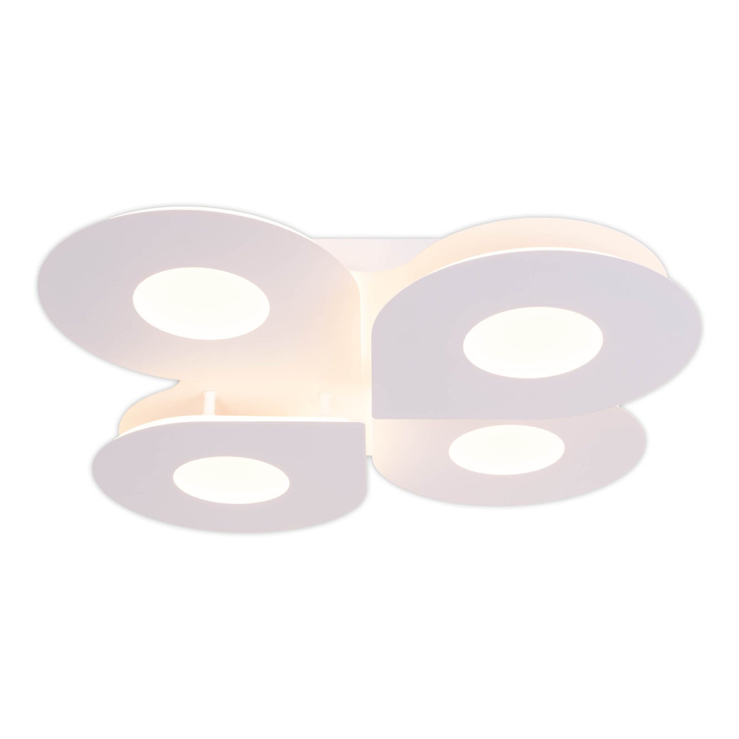 LED / CCT Deckenleuchte "SMILLA" L/B: 50cm weiß