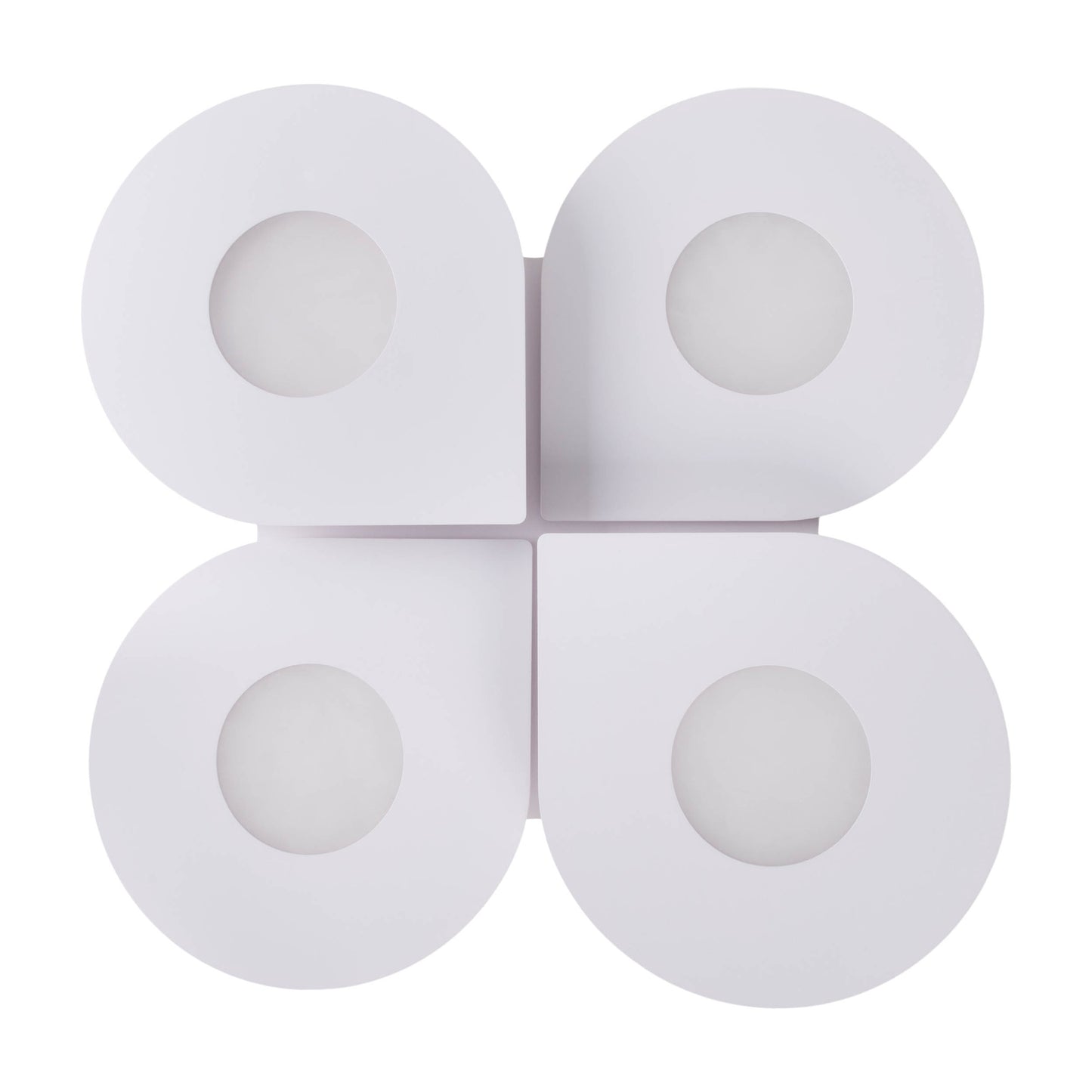 LED / CCT Deckenleuchte "SMILLA" L/B: 50cm weiß