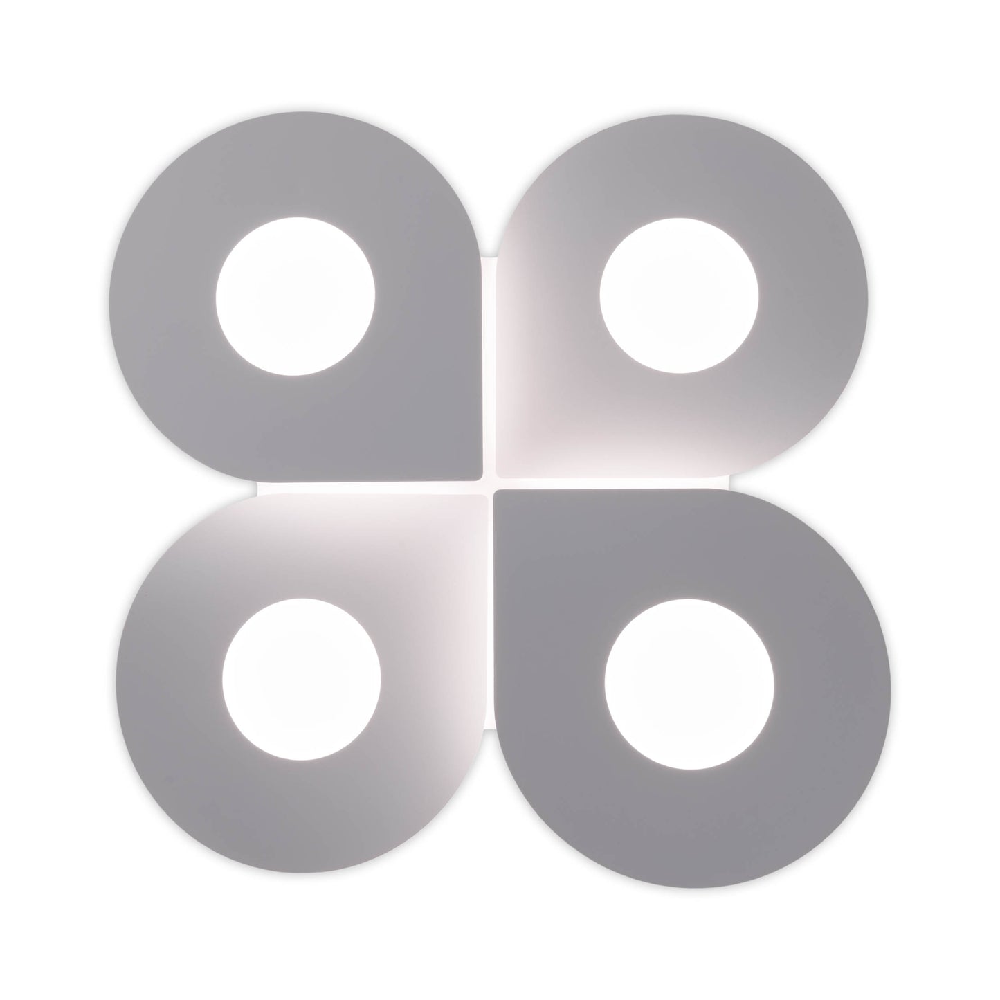 LED / CCT Deckenleuchte "SMILLA" L/B: 50cm weiß
