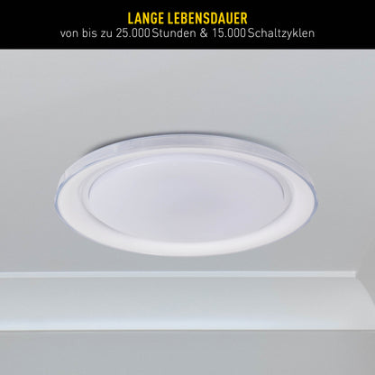 LED / CCT Deckenleuchte "CLAIRE" Ø: 50,5cm
