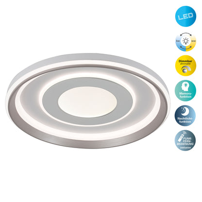 LED / CCT Deckenleuchte "DOIRA" Ø: 50cm