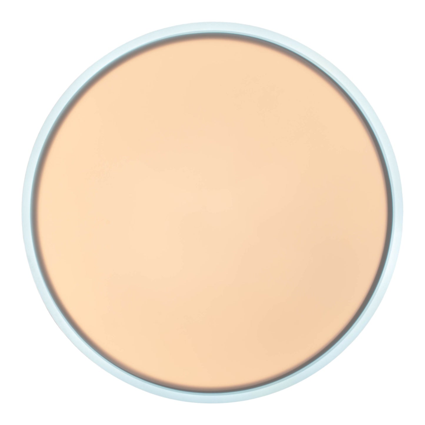 Deckenleuchten - LED / CCT Deckenleuchte "LOLA" Ø: 50cm / weiß/braun, Deckenlampe im Modern Style, aus Metall und Kunststoff in weiß, 9 cm hoch, Ø 50 cm, inkl. LED  dimmbar  CCT-Wechsler  Nachtlichtfunktion  Fernbedienung