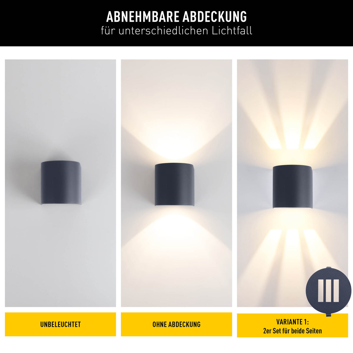LED Außen-/Wandleuchte  "ALECTO"