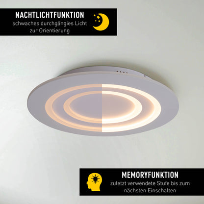 LED /CCT/RGB Deckenleuchte "MIREL" Ø: 50cm
