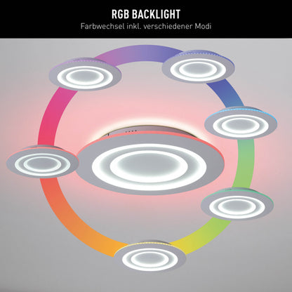 LED /CCT/RGB Deckenleuchte "MIREL" Ø: 50cm
