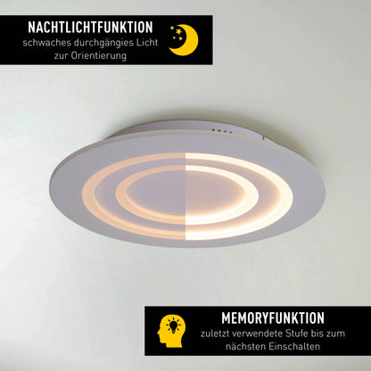 LED /CCT/RGB Deckenleuchte "MIREL" Ø: 50cm