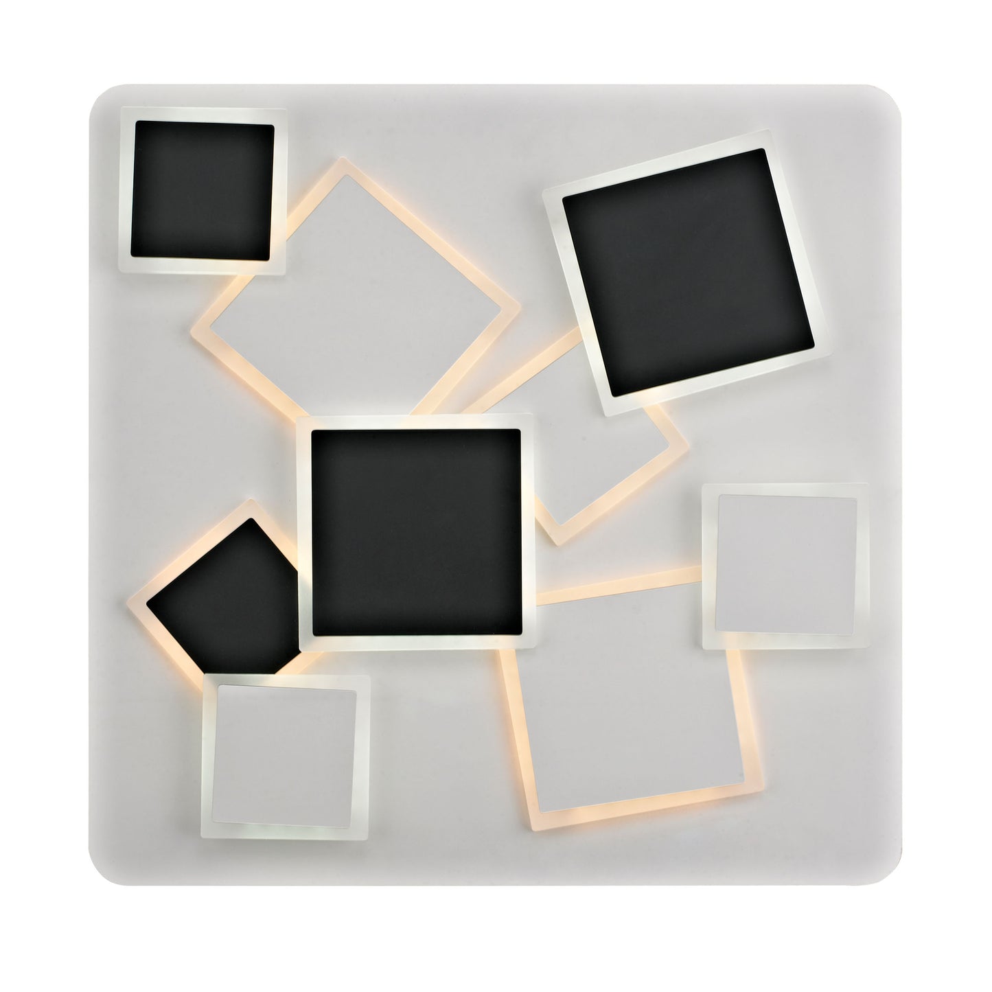 LED / CCT Deckenleuchte "VINCENT" L/B: 46,8cm