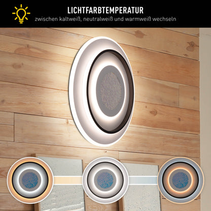 LED / RGB / CCT Deckenleuchte "STELIOS" Ø: 45cm