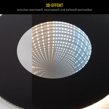 LED / CCT Deckenleuchte "EVA" Ø: 49cm