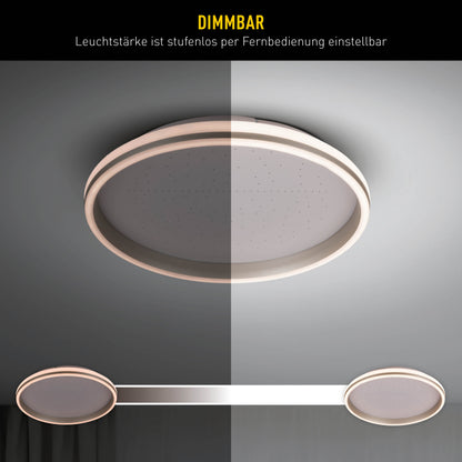 LED / CCT Deckenleuchte "METEOR" inkl. Meteorlicht Ø: 47,2cm