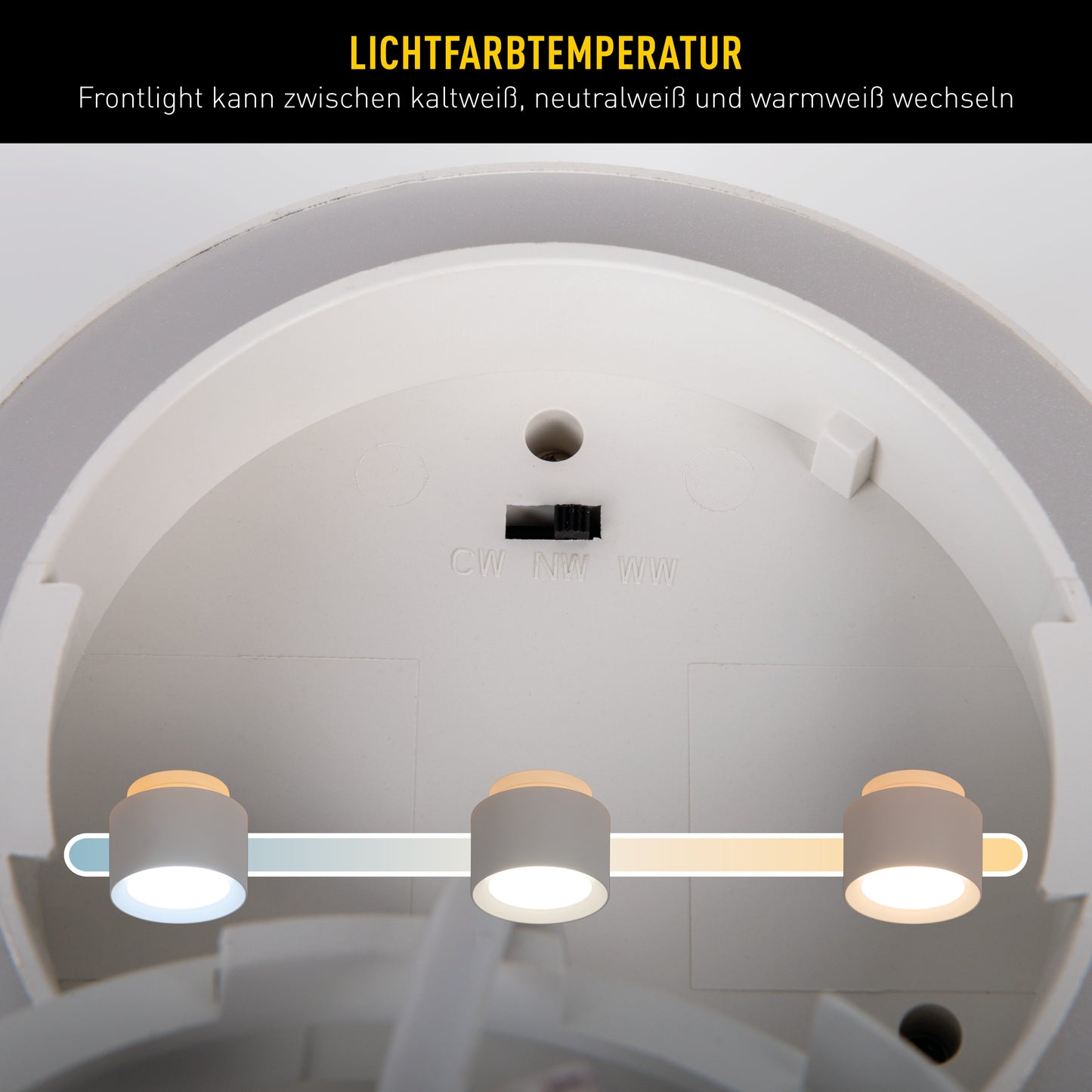 LED / CCT Spot "TRIMES" Ø: 11,5cm weiß