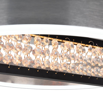 LED Deckenleuchte "YVARIS" Inkl. Nachtlichtfunktion L: 53,2cm