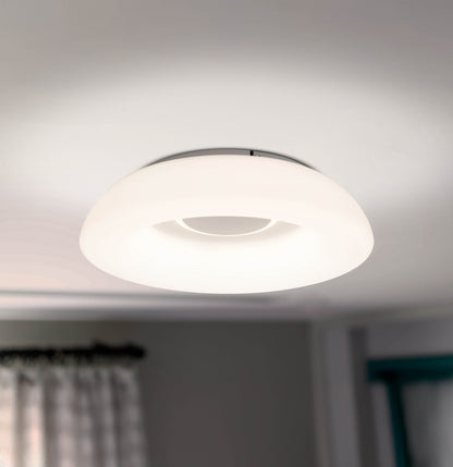 LED / CCT Deckenleuchte "KARIM" Ø: 48cm weiß