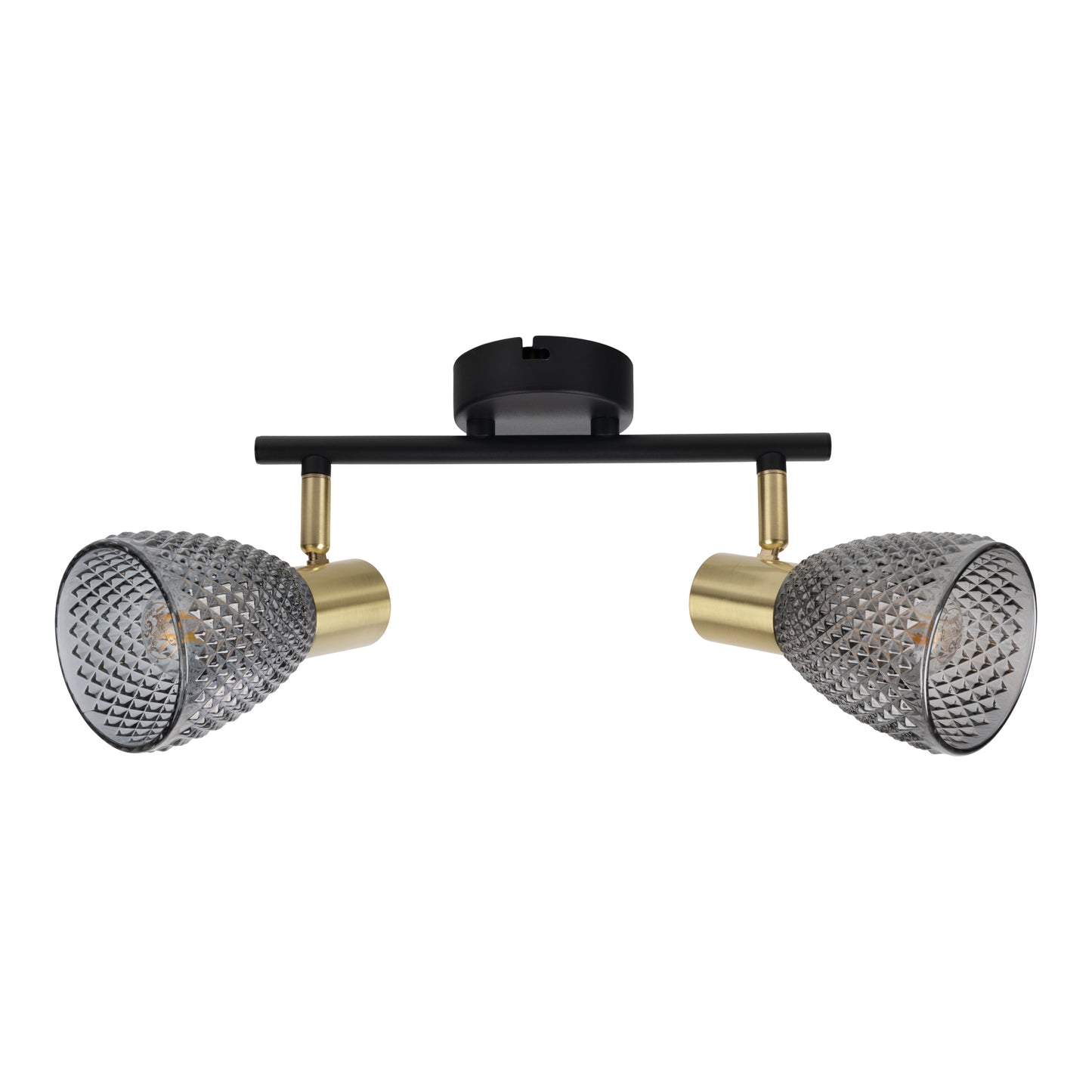 2er Spot Wand-/Deckenleuchte "LINDITA" L: 34,5cm