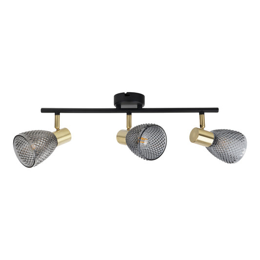 3er Spot Wand-/Deckenleuchte "LINDITA" L: 53,5cm