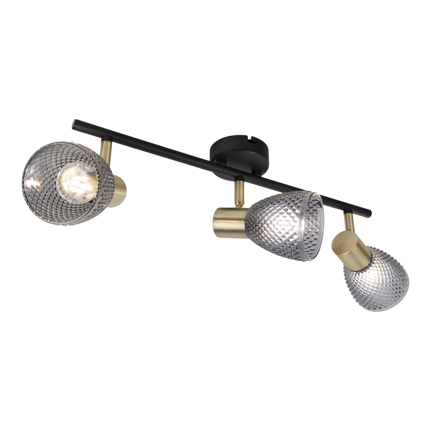 3er Spot Wand-/Deckenleuchte "LINDITA" L: 53,5cm