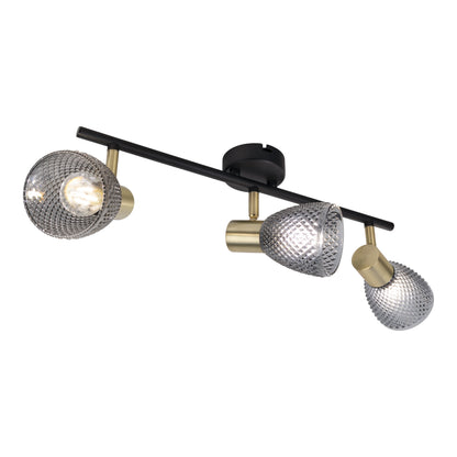 3er Spot Wand-/Deckenleuchte "LINDITA" L: 53,5cm