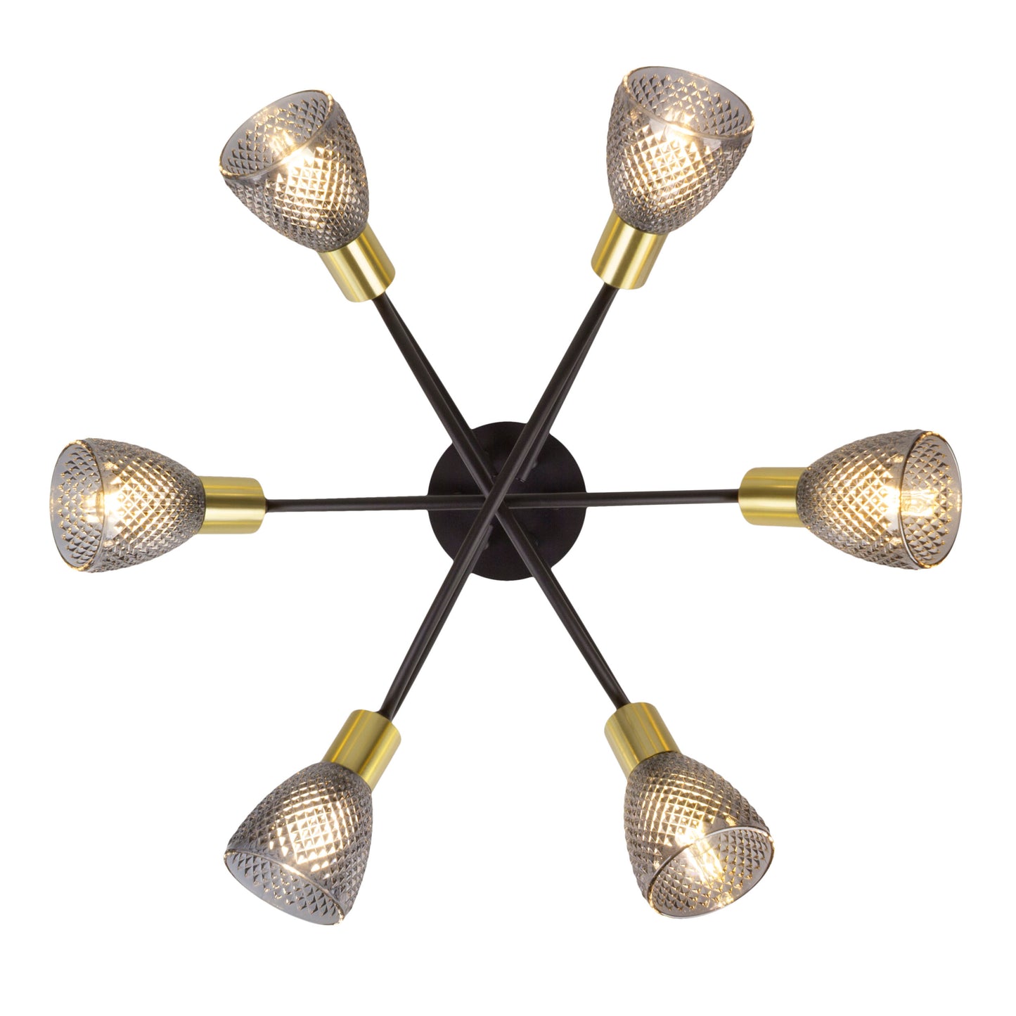 6er Spot Deckenleuchte "LINDITA" Ø: 59cm